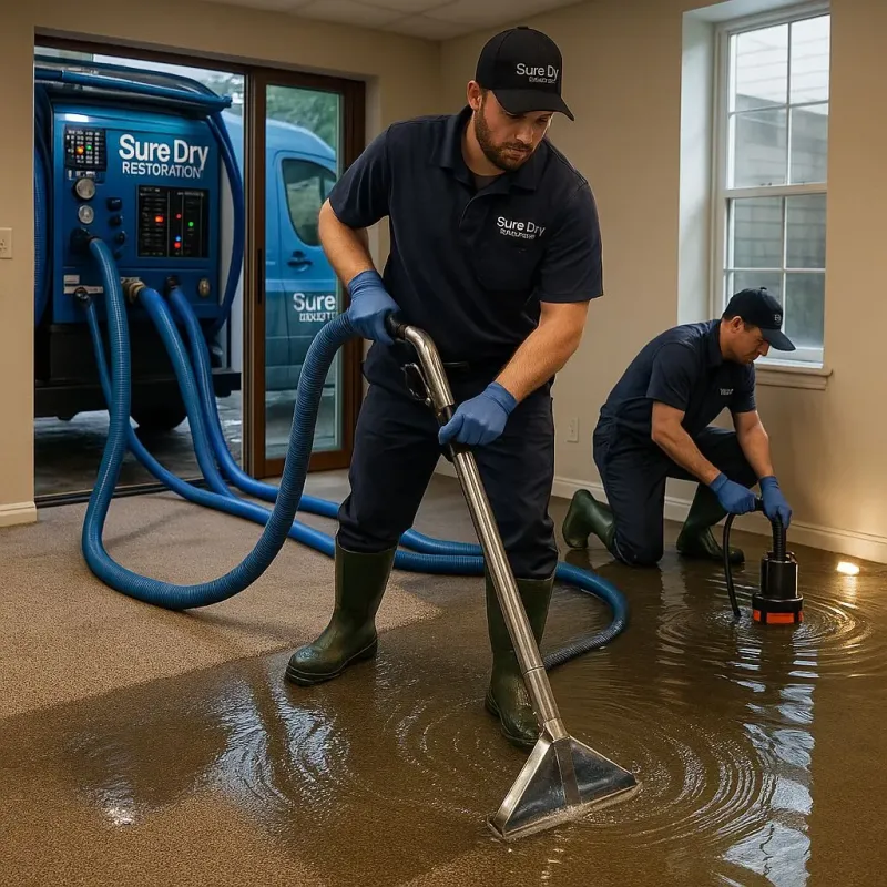 Water Extraction and Removal process in Oakwood, NY